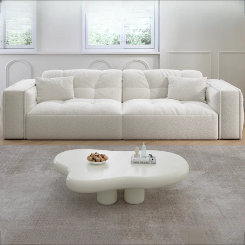 

White Relax Nordic Sofas Modern Simple Fillers Floor Living Room Sofa Lazy Hotel Italiano Divano Soggiorno Bedroom Furniture