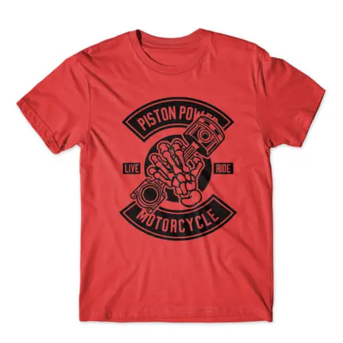 Piston Power T-Shirt 100% Cotton Premium Tee New