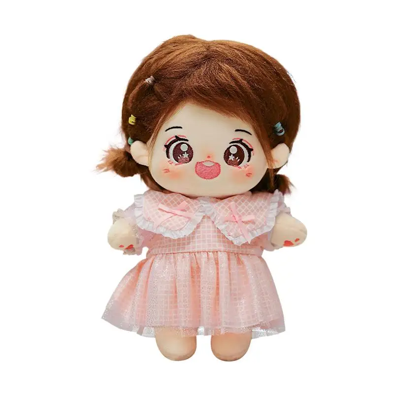 

Cute Cotton Dolls Model Dolls Kid Plush Doll Stuffed Toy 20cm Soft Cuddle Plush Figures Stuffed Doll Toys Kids Collectible