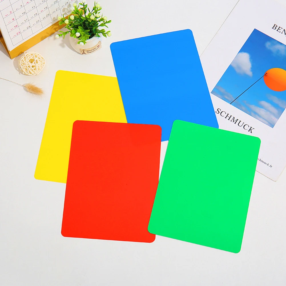 

10 шт. доска для письма, толстый прочный пластик, нелегко сломать, гладкие края для конференций, бизнеса, офиса, школы, студента