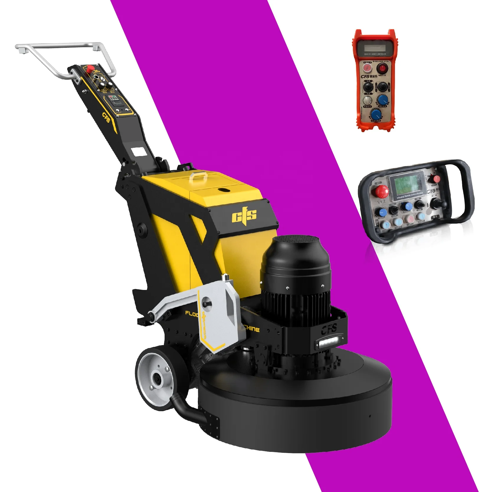 18.5KW 850MM  Concrete Floor Grinder Machinery and Concrete Floor Grinder with Vacuum Polishing Concrete Grinder