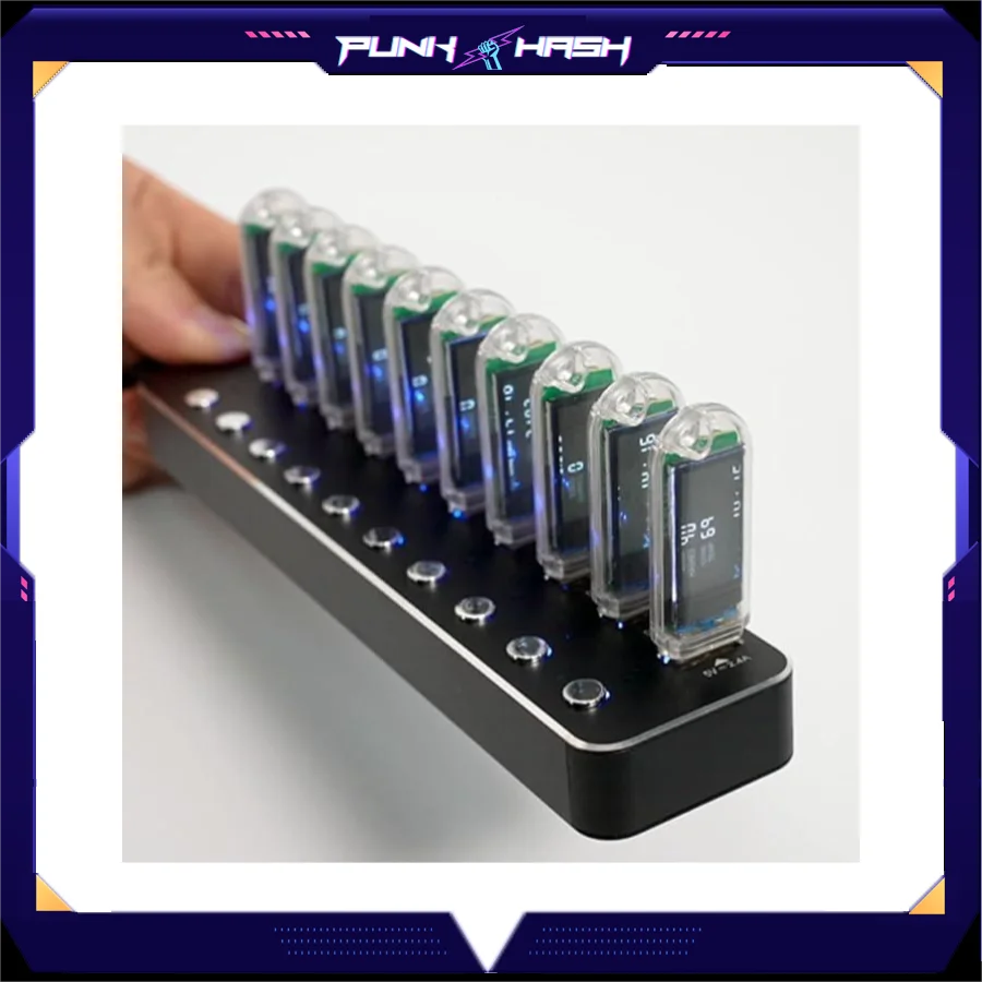 

10pcs LV03 BTC mining miner Lucky miner LV03 Usb miner 74KH/S Home Silent loterry miner asic usb bitcoin miner machine