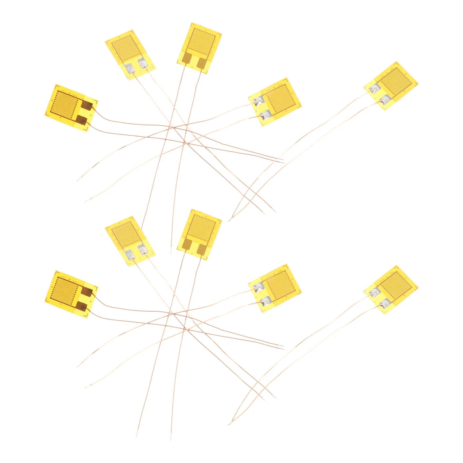 

10PCS Strain Gauge Sensors High Precision Resistive Electronic Load Plastic Gauges Replacement Foil Stable Performance