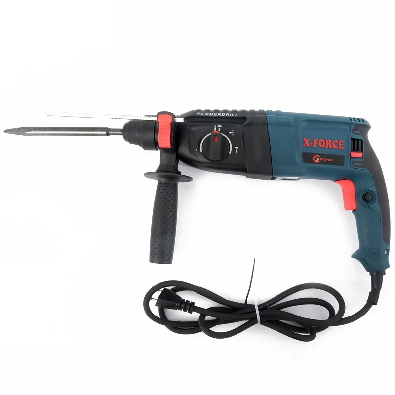 220V 26MM Rotary Hammer 820W Power Electric Hammers SDS Plus Chuck 4 Functions Drill Hammer Machine Rotomartillo