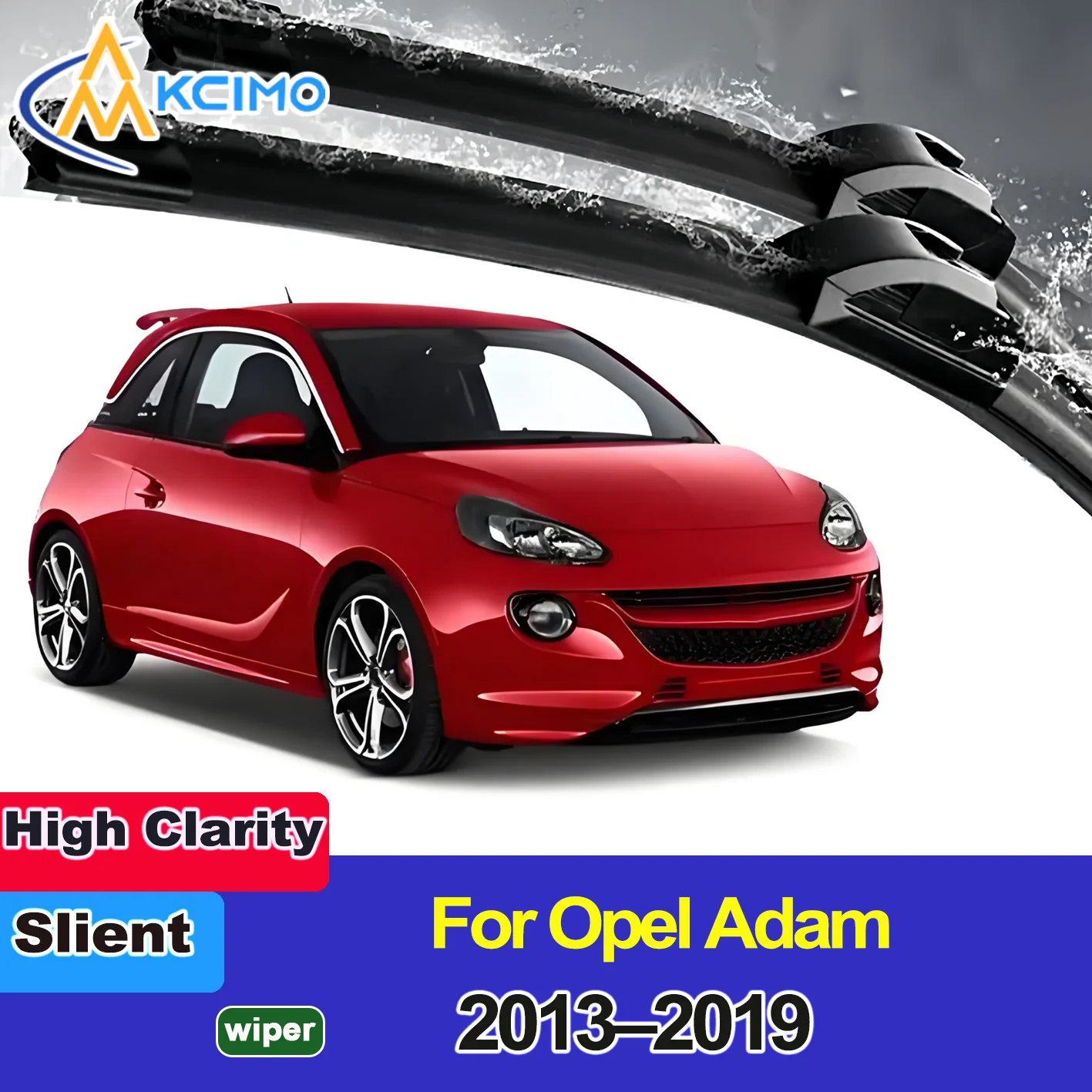 

2PCS New Front Windshield Wiper Blade for Opel Adam 2013-2019 Vauxhall Adam (United Kingdom) Front Windshield Accessories 2019
