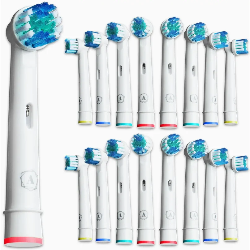 Replacement Toothbrush Heads For Oral-B Braun Electric Precision Clean Brush Heads Refill for 7000/Pro 1000/9600/ 5000/3000/8000