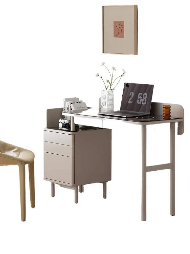 

Nordic dresser, desk integrated small apartment, household, luxury modern and simple