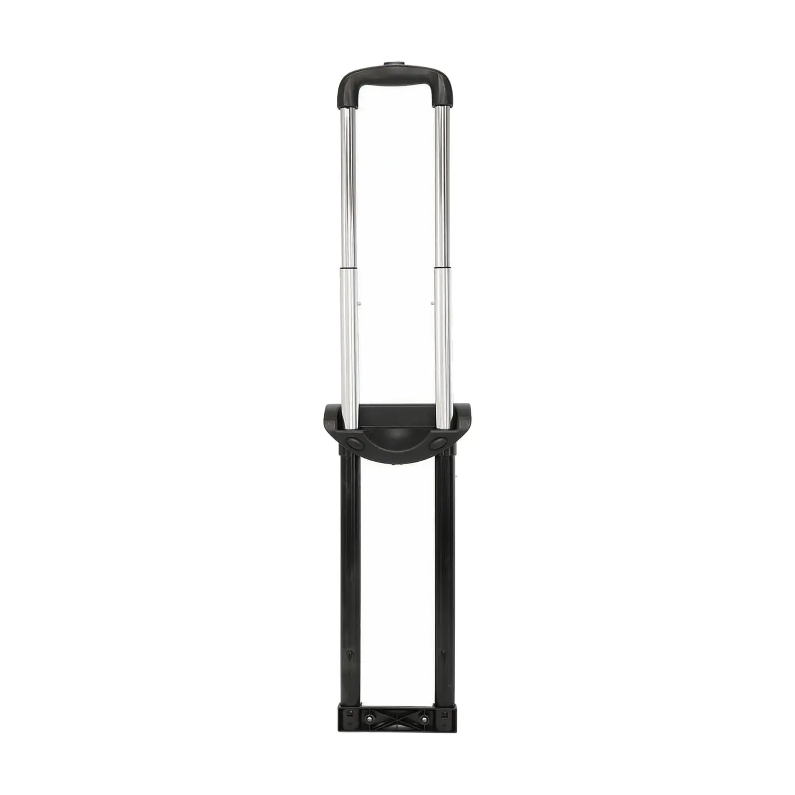 Replacement Suitcase Handle Aluminum Alloy Double Guide Telescopic Pull Rod for Travel Luggage Trolley Repair