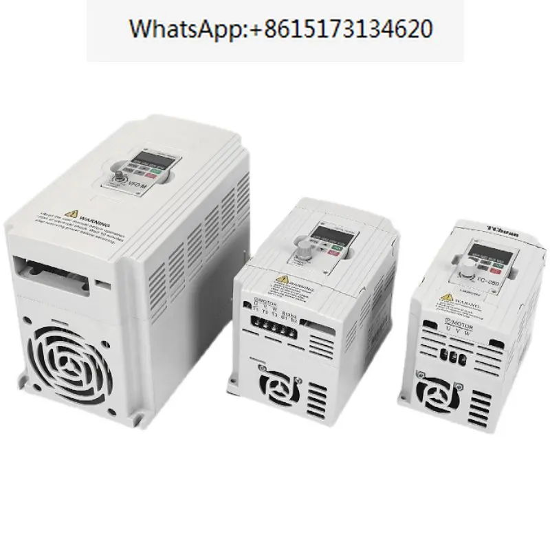 Outeng frequency converter single-phase 220V three item 380V0.4/0.75/1.5/2.2KW adjustable reducer motor