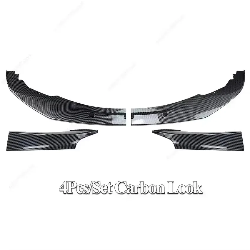 4Pcs Carbon Look