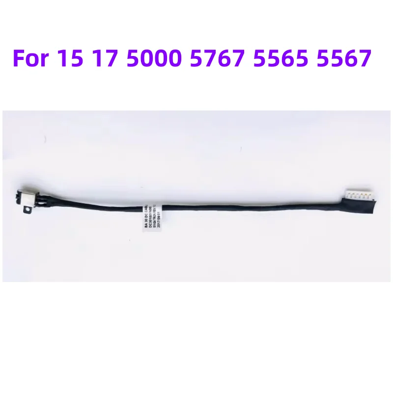 Original For 15 17 5000 5767 5565 5567 power cord power connector interface cable 0R6RKM