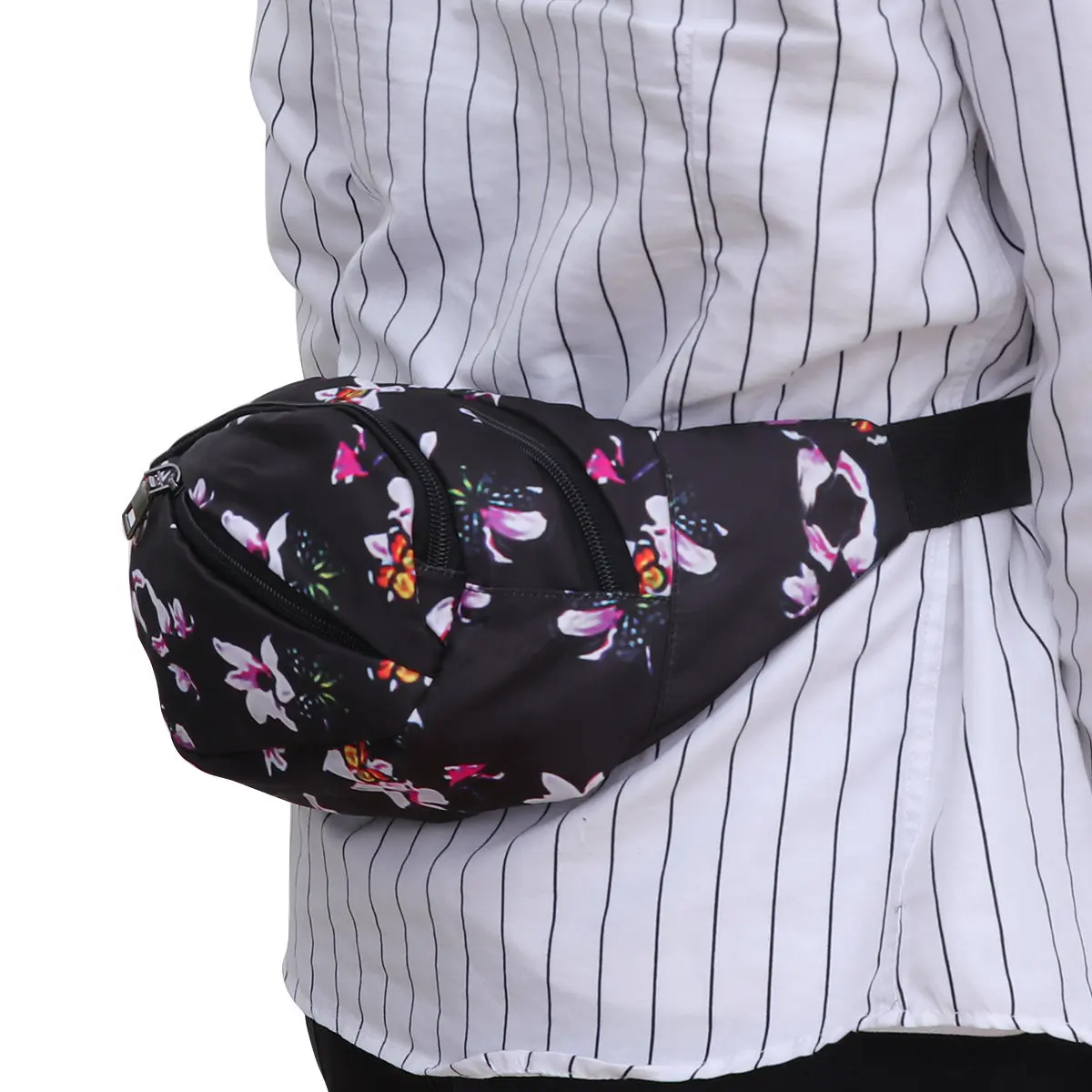 Anti-Theft Waterproof Waist Pouch Lightweight Running Bag Outdoor Travel Pack Multipurpose Sports Belt for Hiking Cycling