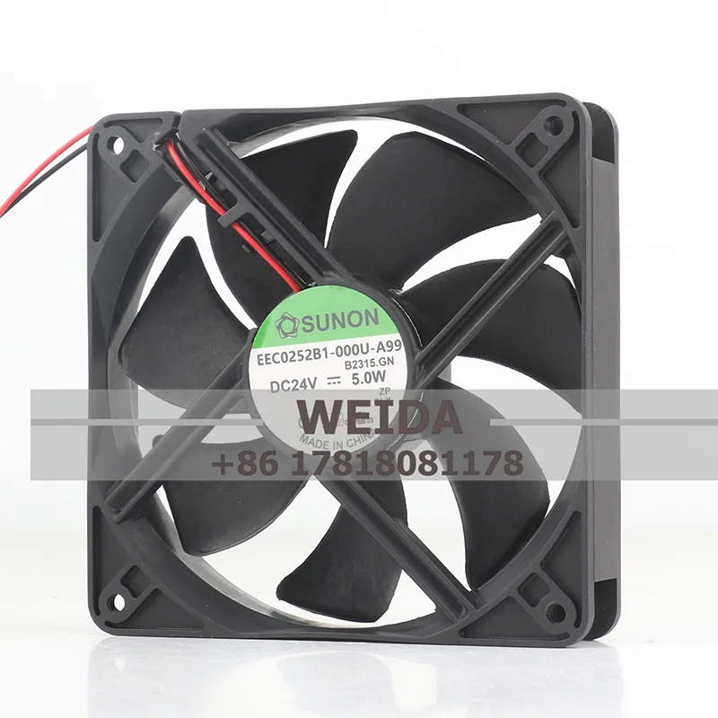 SUNON EEC0252B1-000U-A99/EEC0252B1-000U-G99 EEC0252B1-000C-A99 DC24V 5.0W cabinet air conditioner fan Cooling fan