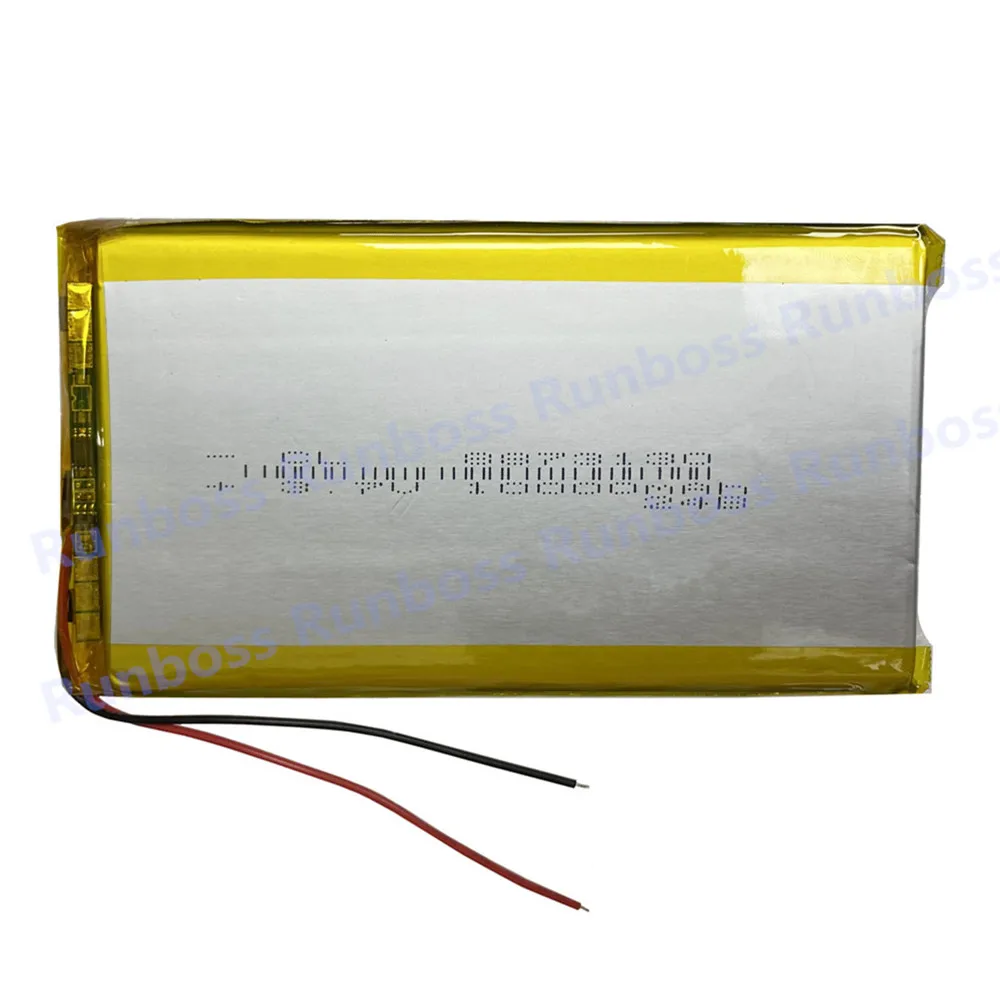 10PCS 3.7V 10000mAh 8873130 Polymer Lithium Rechargeable Battery For Power Bank Tablet PC Laptop PAD PCM Board Digital Camera