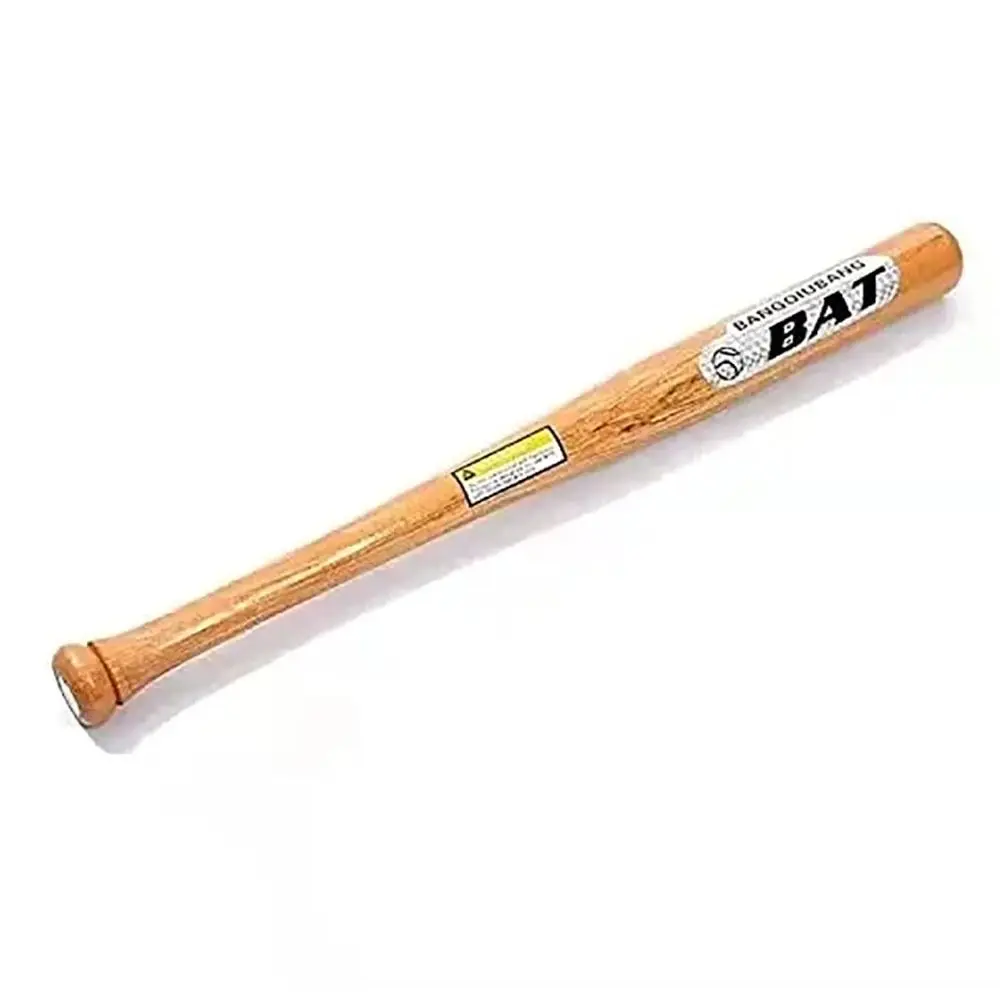 

1Pcs Training Children Baseball Bat 54cm Solid Wood Baseball Training Competition Accessory Shock Absorbing Softball Stick