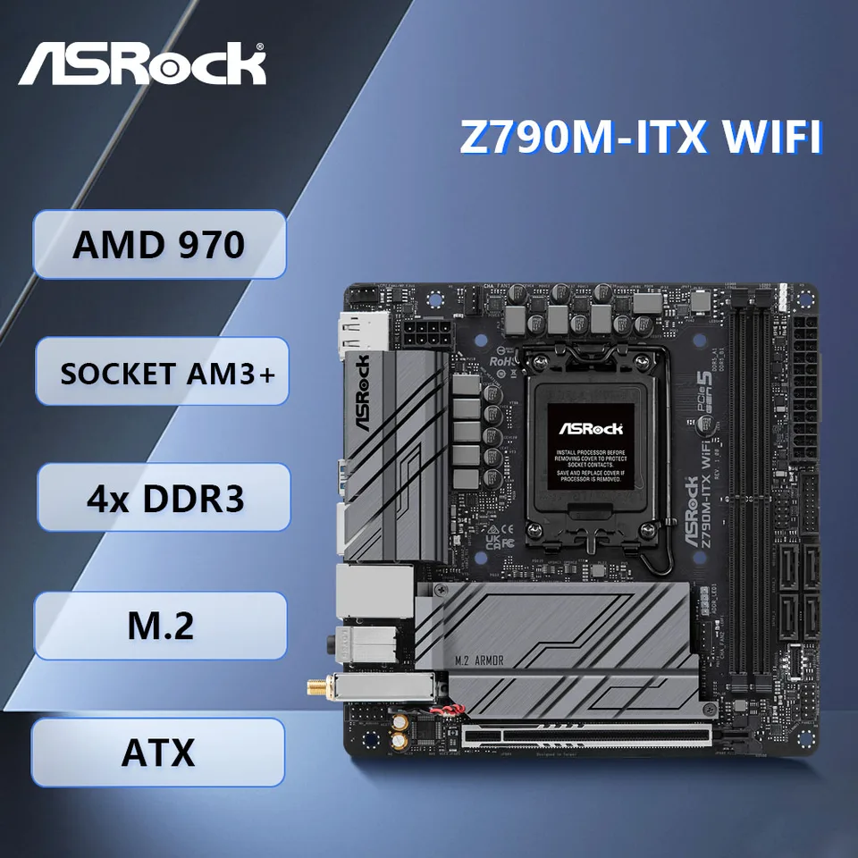 ASROCK Z790M-ITX WiFi Mini-ITXマザーボード Intel Z790 LGA1700 DDR5