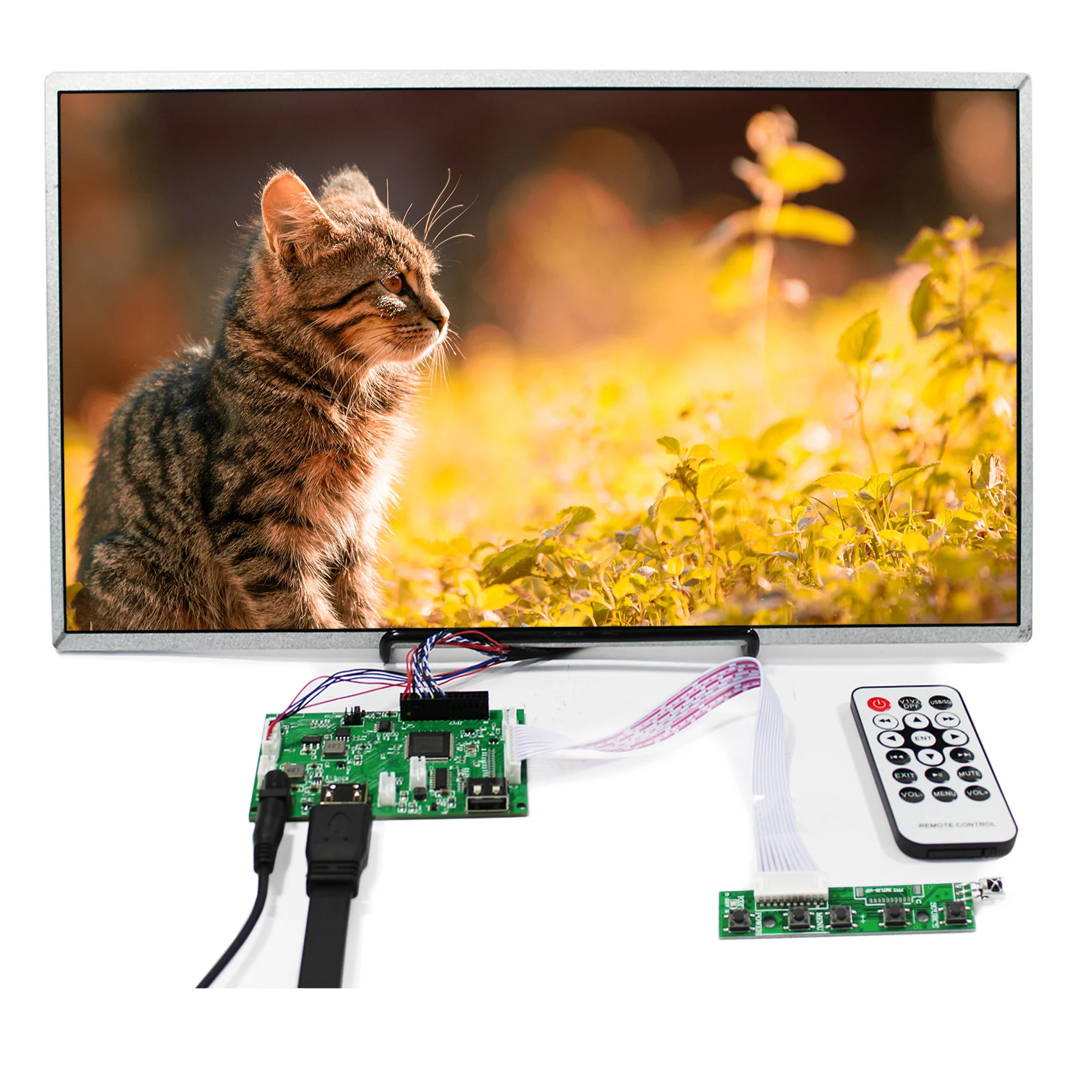 Display Screen Kit 15.6'' Lcd Display Screen 1366X768 15.6 Laptop Lcd Screen With 40 Pin Lcd Controller Board Lvds