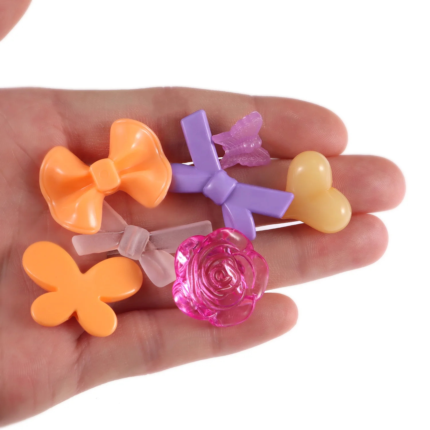 1 حقيبة خلط نمط لون الحلوى الاكريليك الخرز DIY بها بنفسك اليدوية سوار صنع المجوهرات ملحقات سلسلة الهاتف #4