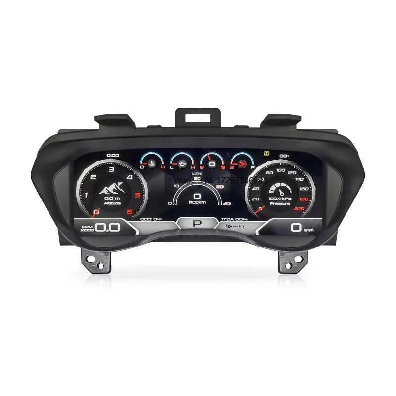 YLB for Ranger/ Everest 2016-2020 Car Upgrade LCD Dashboard Auto Speedometer Linux System Car Digital Cluster