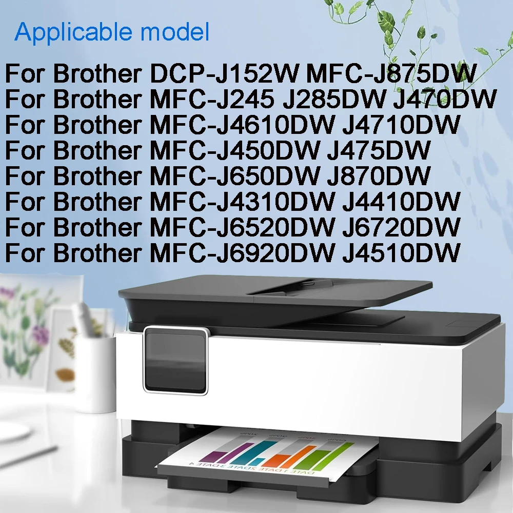 LC103 LC101 103 101 Ink Inkjet Cartridges For Brother MFC-J650DW J4610DW J4710DW J870DW J875DW J285DW J470DW J6720DW J6920DW
