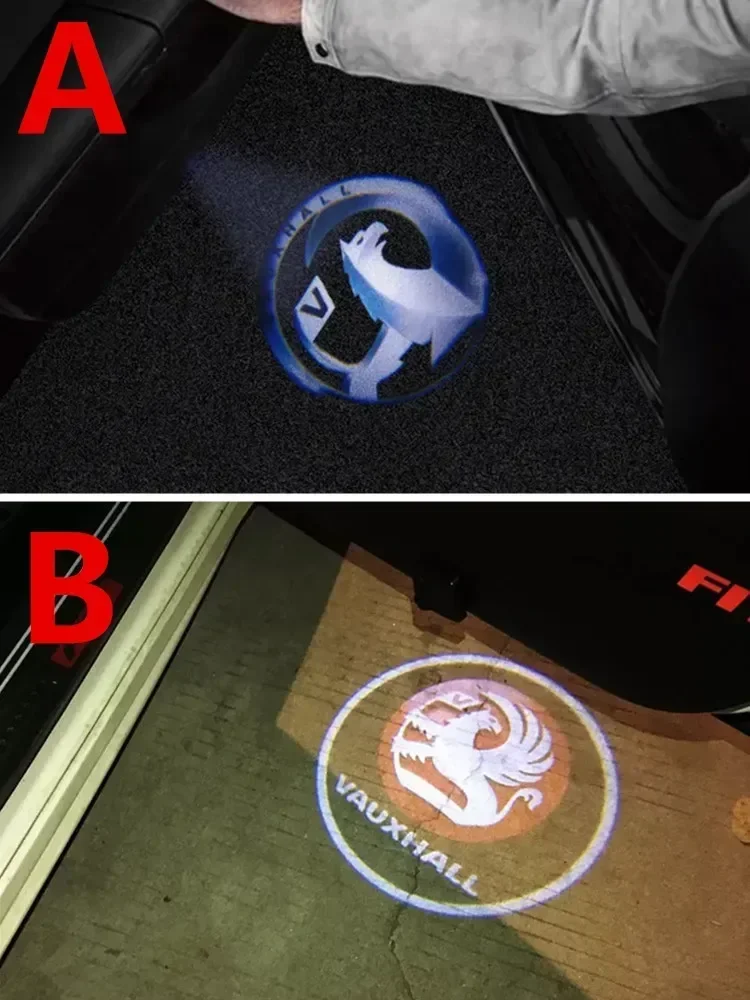 2 шт., лазерные лампы-проекторы для дверей автомобиля VAUXHALL Mokka Corsa Astra Viva VXR8 Meriva Insignia