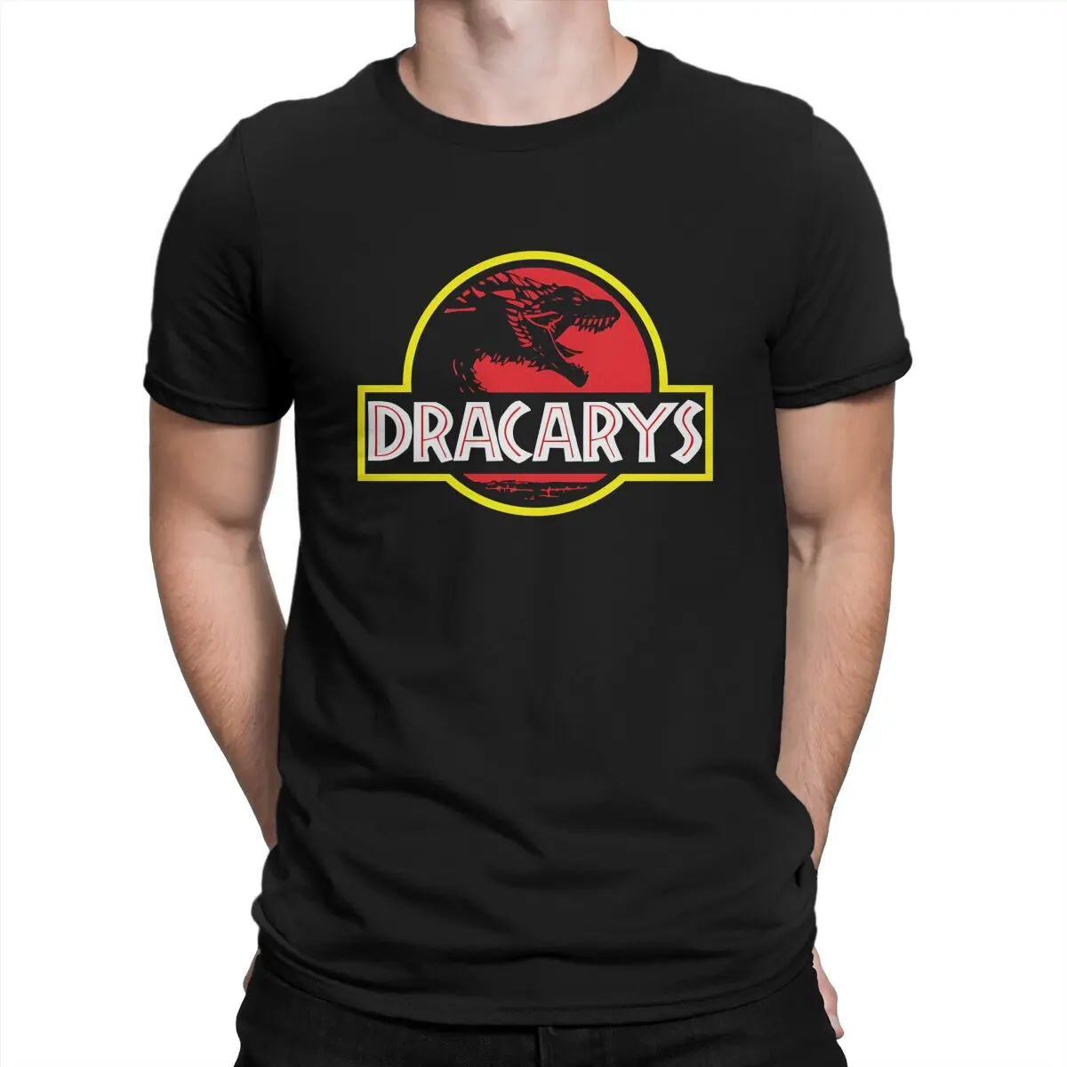 

D-Dracary Newest TShirt for Men Cool Round Collar Pure Cotton T Shirt Personalize Gift Clothes Tops