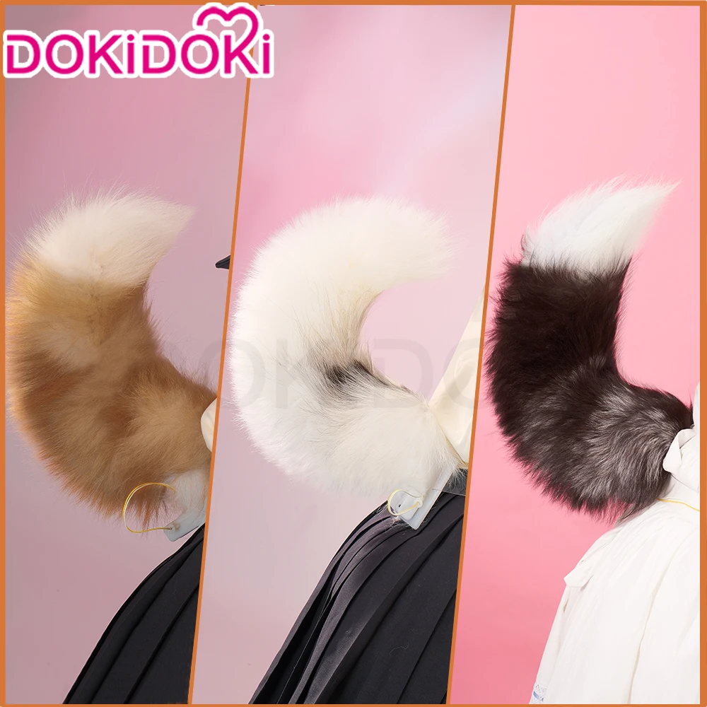 Qinlenyan Fausse Queue De Renard Peluche - Cosplay, Fête, Danse Avec Ceinture Réglable