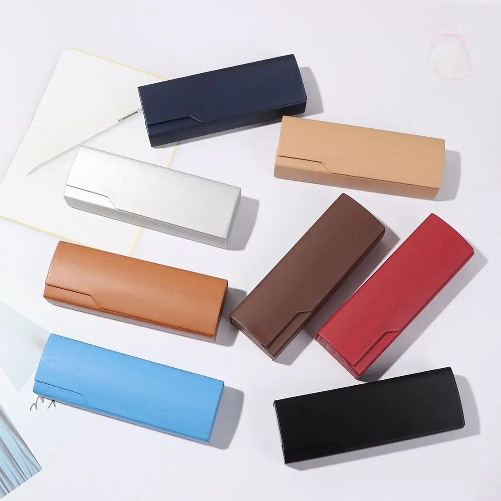 

Portable Wood Grain Business Spectacle Case Glasses Case Sunglasses Box Eyeglasses Accessories