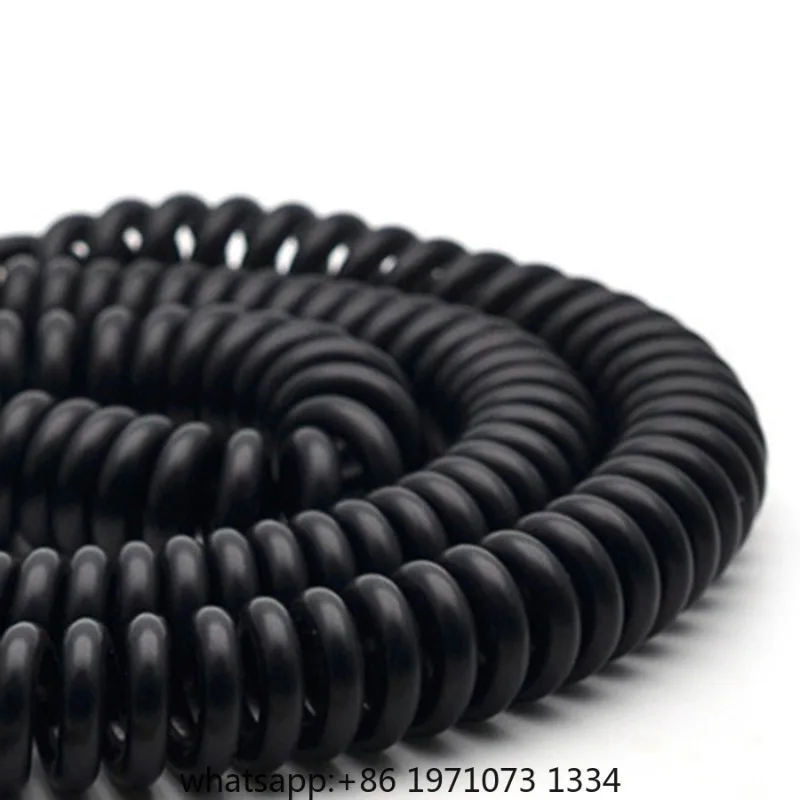 Guitar Spring Cable 6.35/6.5 Guitar Bass Audio Cable Shield Wire 5M For Connecting the Sound of the Electric Guitar view 5