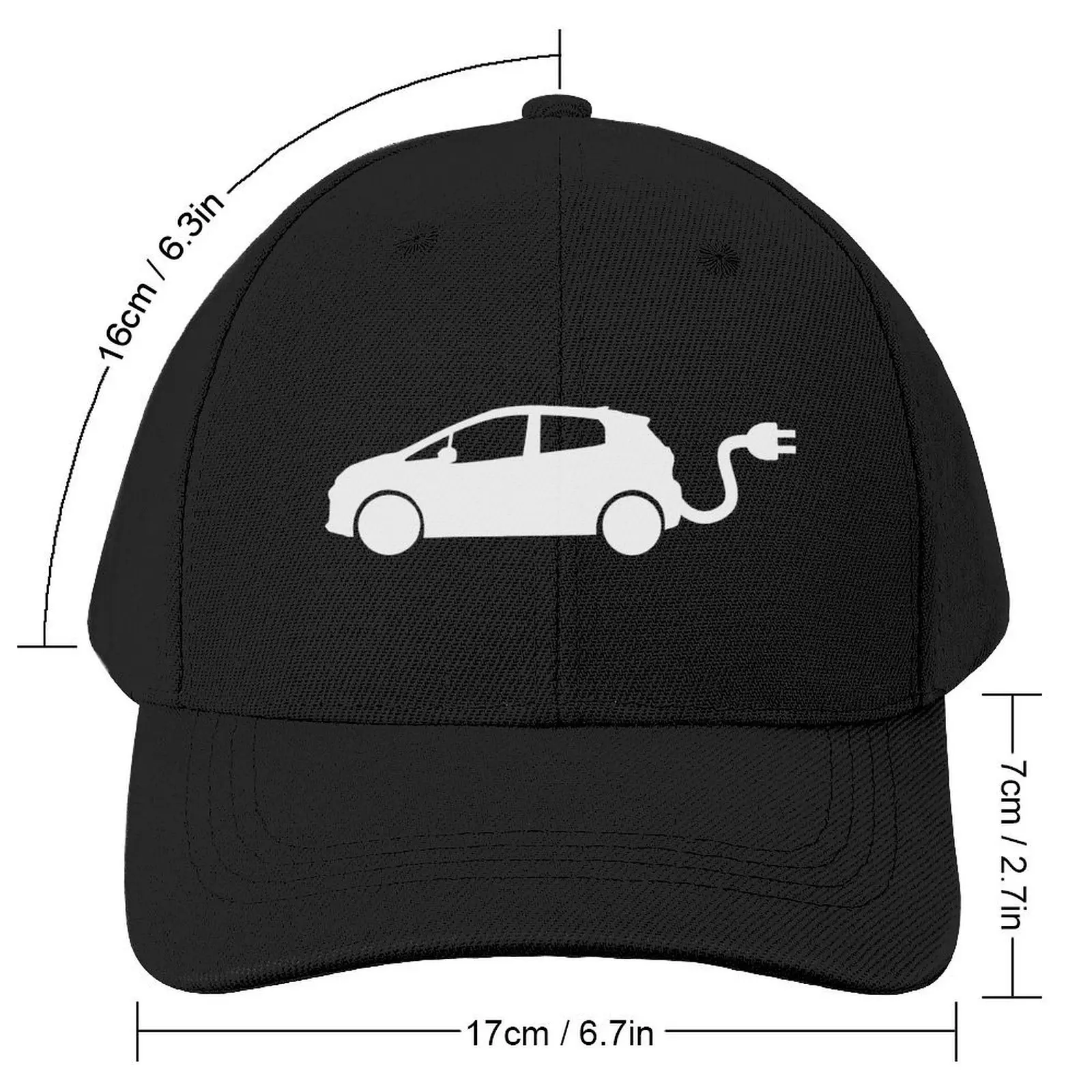 Chevy Bolt Outline Plug Baseball Cap hiking hat Ball Cap Vintage custom Hat Elegant Women's Hats Men's