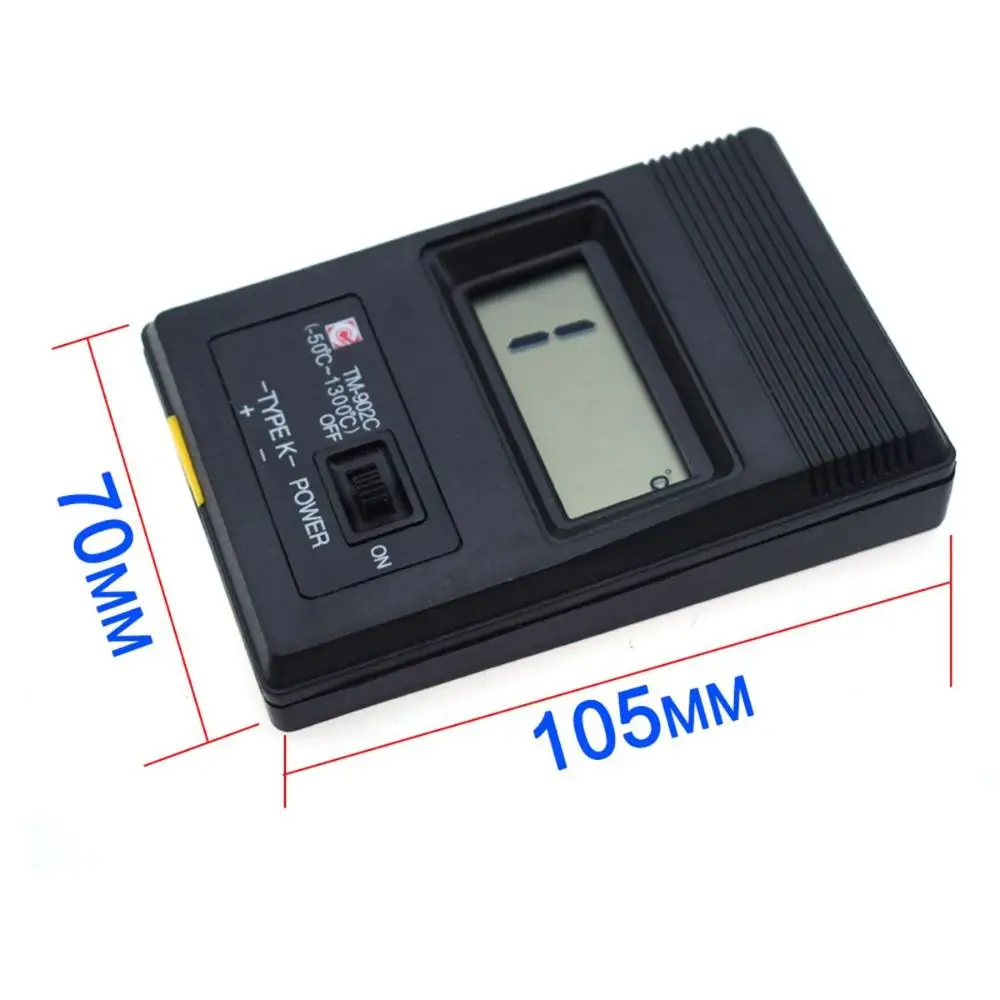 TM-902C (-50C to 1300C) Temperature Meter TM902C Digital K Type Thermometer Sensor + Thermocouple Probe detector