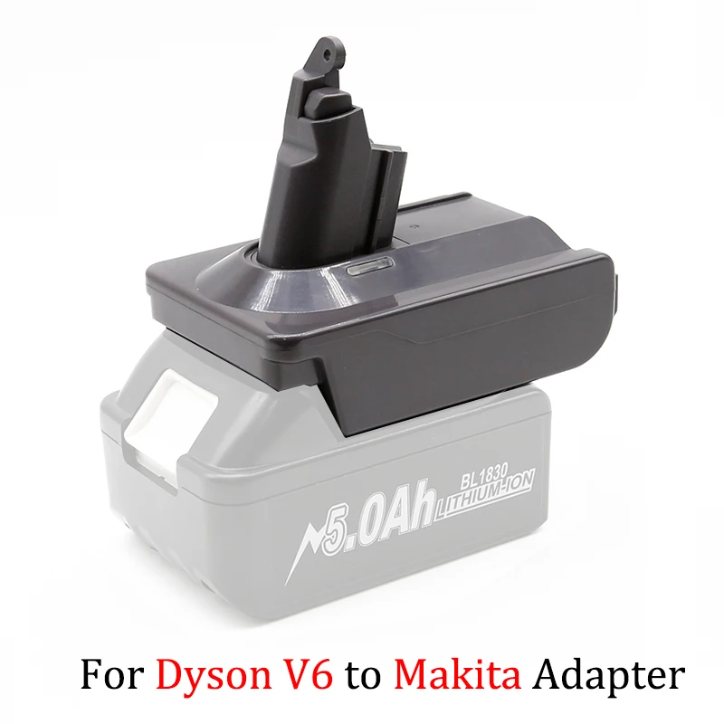 Adapter für Makita/Dewalt/Milwauke 18 V Lithium-Batterie-Konverter für Dyson V6 V7 V8 Serie Staubsauger Werkzeug DC58/SV11/SV10