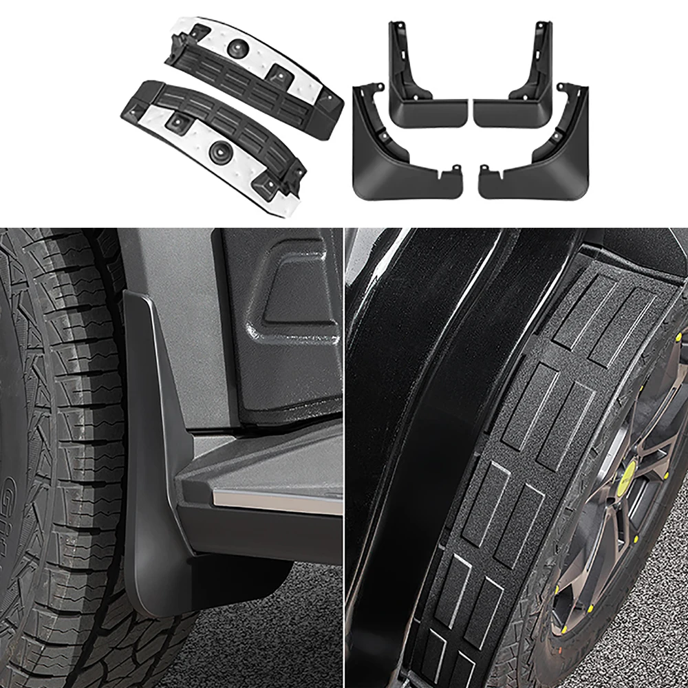 Off-road 4x4 Mudguard Tire Mudguard Wheel Lining Mudguards For Chery Jetour Traveler T2 2023-2025 Modified Exterior Accessories