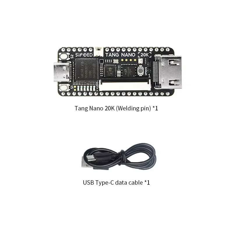 Imagem -06 - Placa de Desenvolvimento Fpga Retro Arcade Game Player 64mbit Sdram Saída de Vídeo Múltipla Pino Soldado Opcional Sipeed Tang Nano 20k