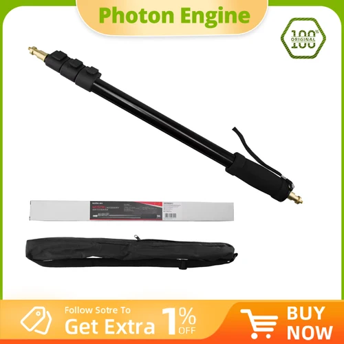 Imagen 1 del producto Godox AD-S13 55-160cm 1/4 macho palo de pluma de luz portátil para Flash de estudio WITSTRO AD180 AD360