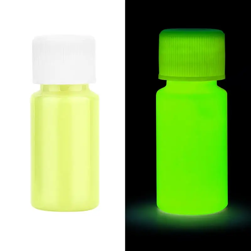20g/30g/Fles Fluorescerende Pigment Lichtgevende Verf Epoxyhars Pigment Glow In Dark Acrylverf DIY Party hars Kleurstof Levert