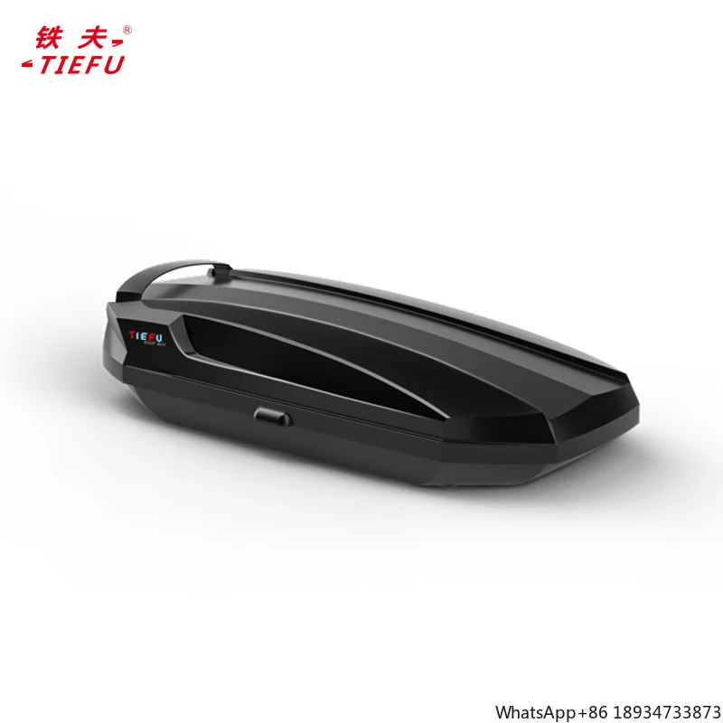 High Quality Large Capacity ABS Material Double Side Open Car Roof Box For Travel