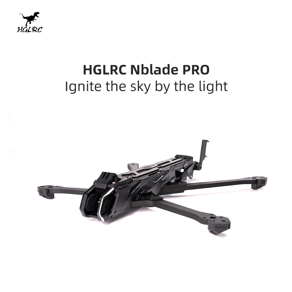 

Рама HGLRC Nblade Pro 7 дюймов для FPV-дронов: универсальная (для фристайла и кинематографических съемок), с расширенными возможностями, высокой полезной нагрузкой и длительным временем полета. Запчасти для радиоуправляемых моделей.