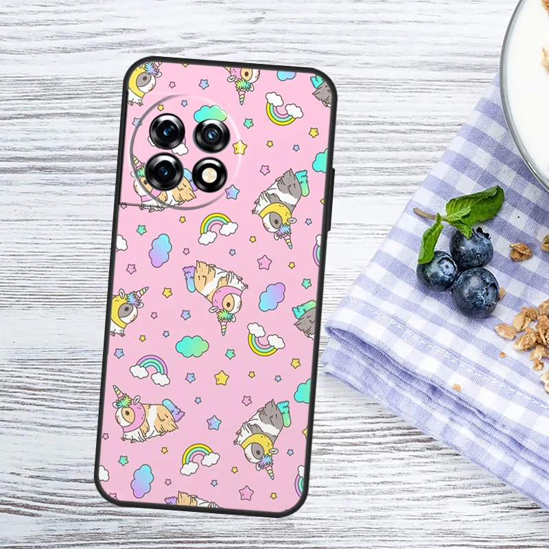 حافظة خنزير غينيا لهاتف OnePlus Nord 5 CE 3 4 Lite N20 N30 OnePlus 13 9 10 11 12 13T 13R 12R 10T 10R