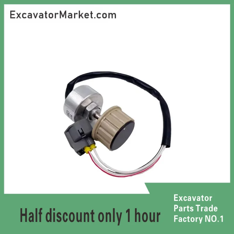 Excavator Accessories  Foton Lovol 60/80/150/170/230 throttle knob Excavator throttle switch