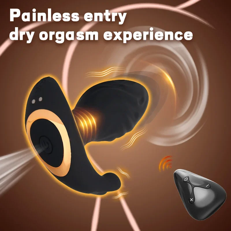 Teleskop Butt Plug Anal Vibrator Drahtlose Fernbedienung Tragen Vibrierender Dildo Prostata-massagegerät Sex Spielzeug Für Frauen Arsch Anal Buttplug