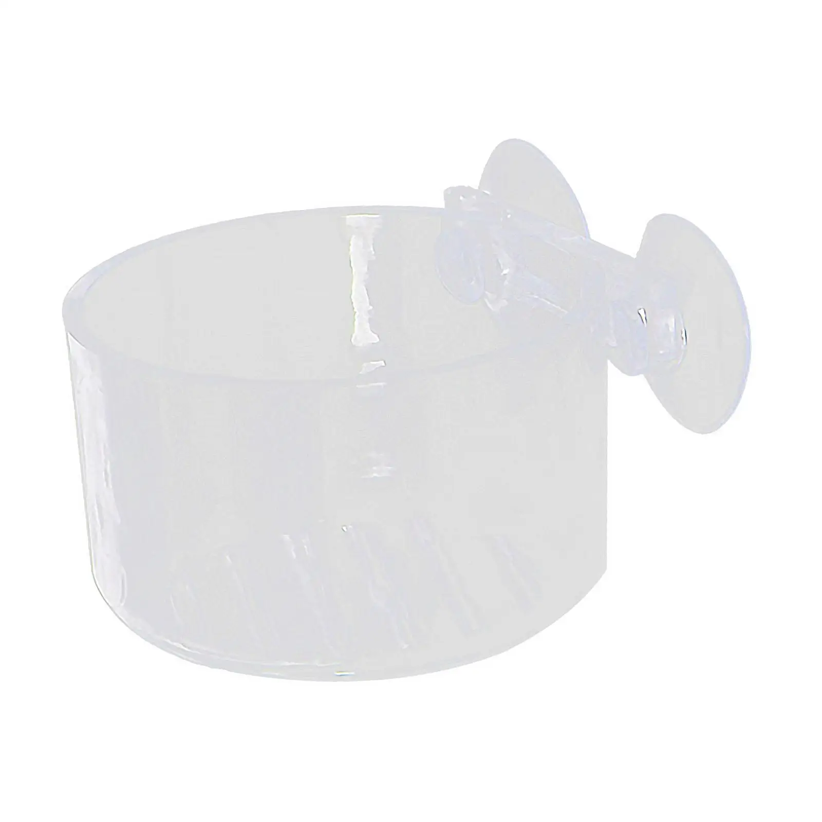 5x Fish Feeding Bowl Fish Feeder Planting for Brine Aquarium Artemia Salina Acrylic Plant Cup Clear Fish Food Feeder