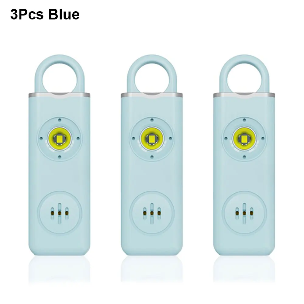 Awapow Persoonlijke Verdediging Alarm 130db Met Led Licht Oplaadbare Zelfverdediging Vrouw Veiligheid Alarm Sleutelhanger Nood Anti-Aanval