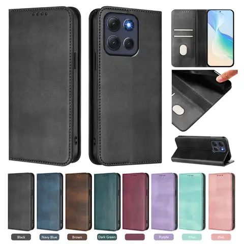 Bilashmart Luxury Magnetic Vintage Leather Book Case Capa for Motorola Moto G85 G84 G75 G34 G24 G14 G54 G35 G15 G05 Power Flip Wallet Cover
