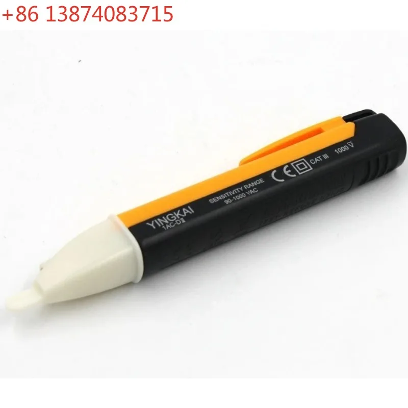 10pcs   1CA-D non-contact induction pen with LED lighting battery test pen and measuring pen