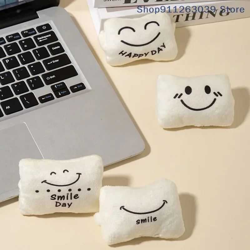 1Pc Cute Expression Wrist Rest Mini Pillow Support Comfortable Reduce Fatigue Anti-wear Wrist Protector Mouse Pad Office Supplie