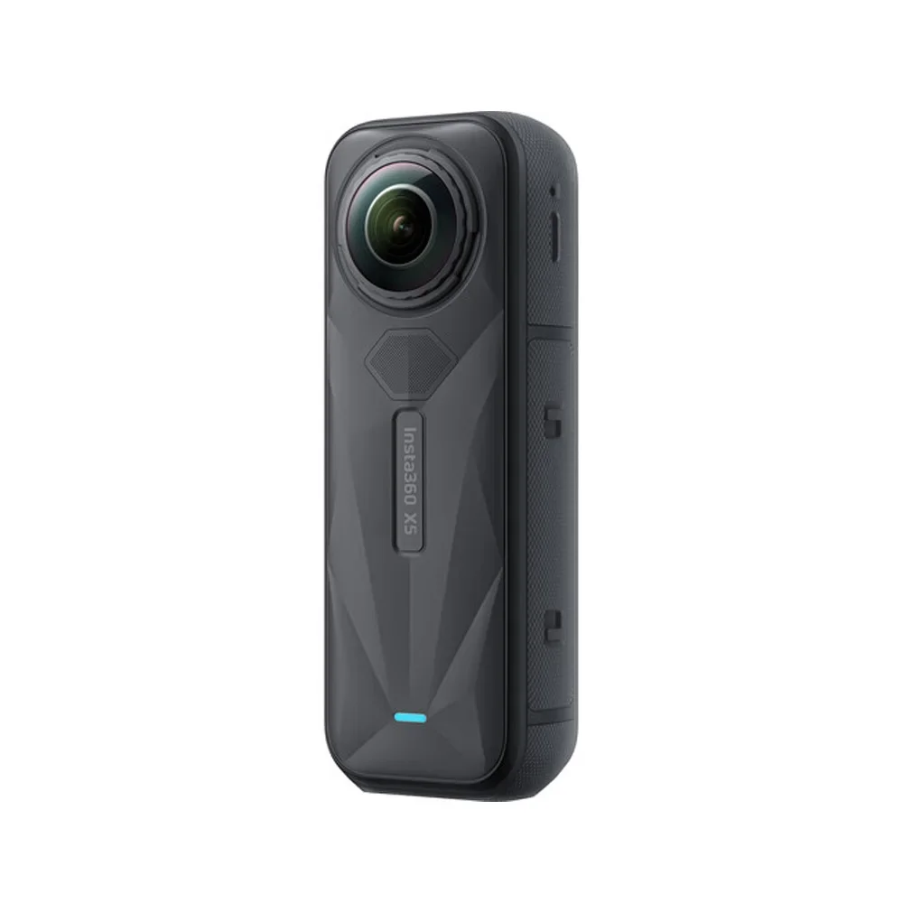 كاميرا Insta360 X5 -8K مقاومة للماء 360 درجة مع أجهزة استشعار 1/1.28 بوصة 48 ميجابكسل، فيديو 8K 360 HDR، صور رياضية للسفر، 72 ميجابكسل 360 درجة