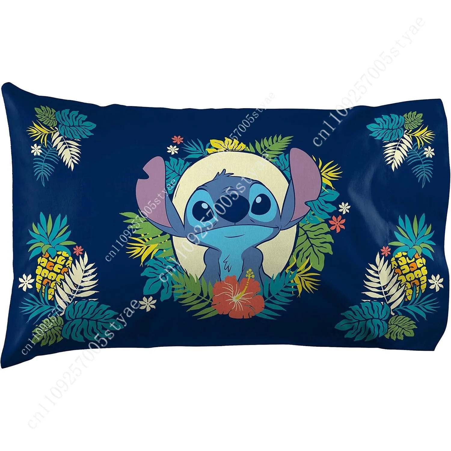 

Lilo Stitch Pillowcase Disney Cartoon Pillow case Soft Sofa Bed Decoration Child Holiday Party Boy Girl Gift Custom Pillow Cover