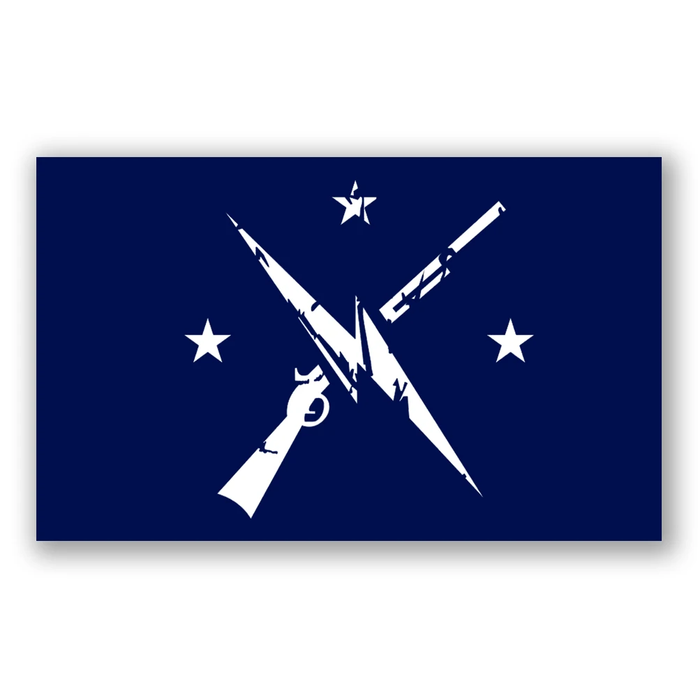 Fallout Commonwealth Minutemen Flag-Events Flag Banner-For Decoration, home,Indoor, Outdoor-American Revolution-USA-Gun & Star