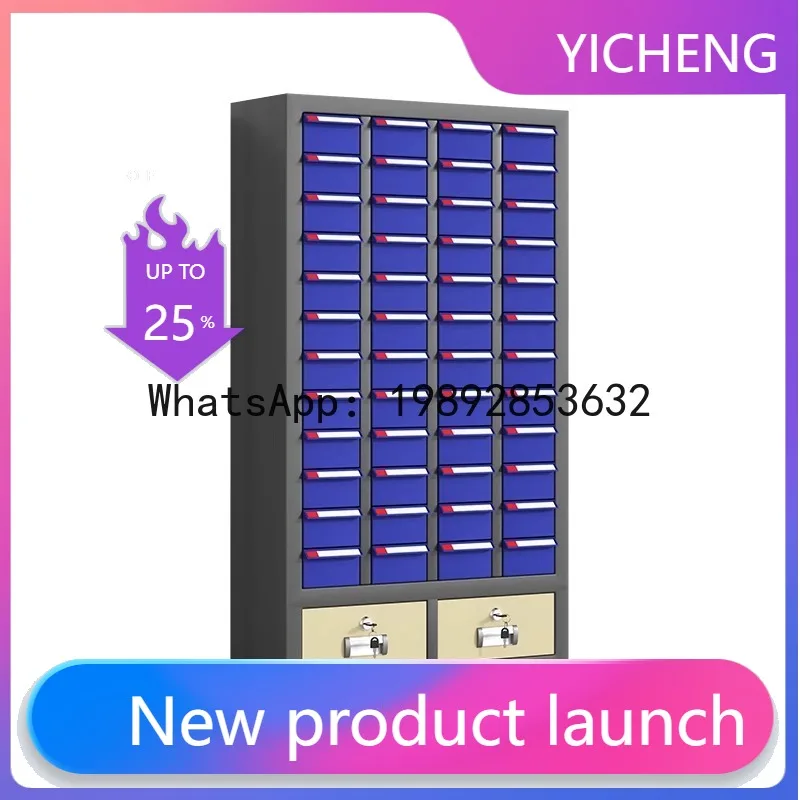 

HYS Parts Cabinet Drawer Workshop Storage Cabinet Heavy Duty Screw Cutter Organizer Cabinet